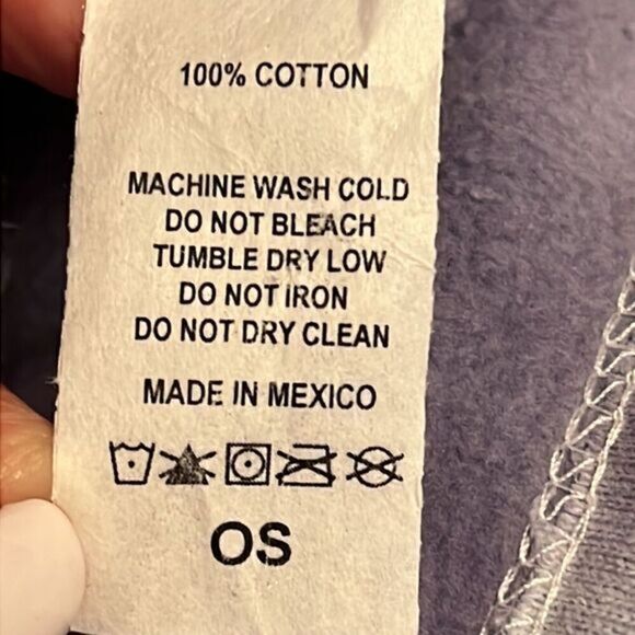 Boys Lie Purple Tie Dye Cotton Slushie Drawstring Backpack Unreleased NWT - Picture 6 of 10